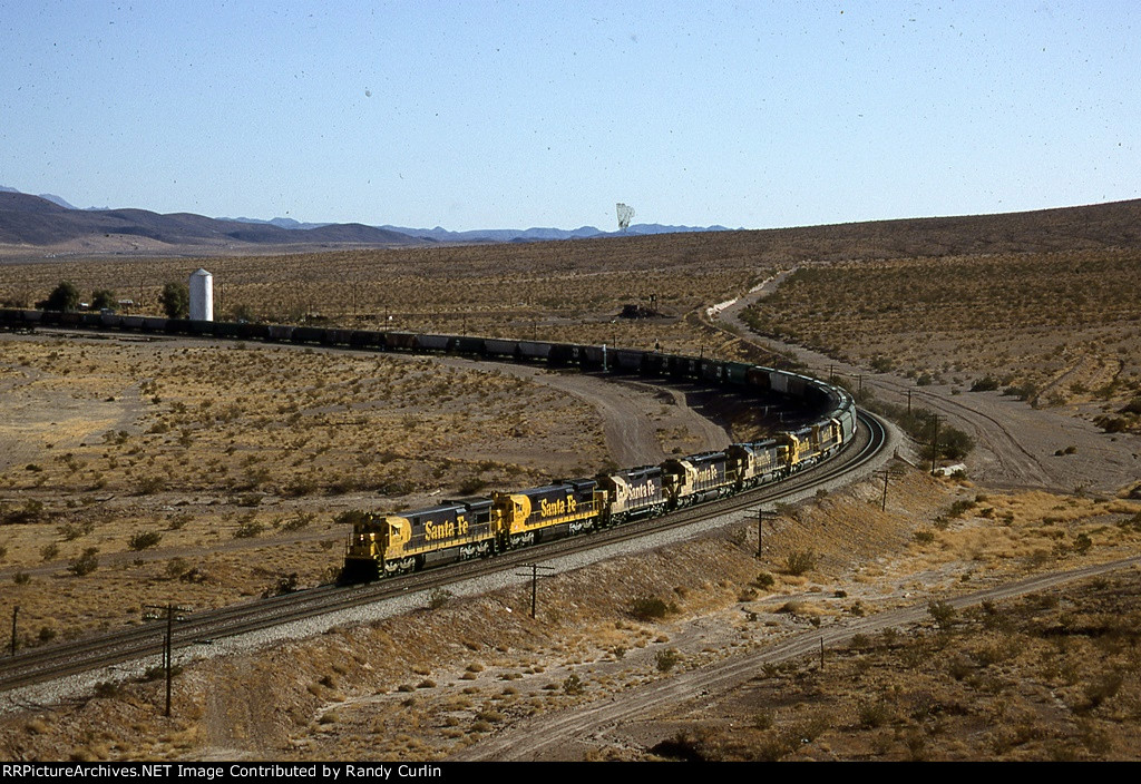 ATSF 9523 West at Ludlow